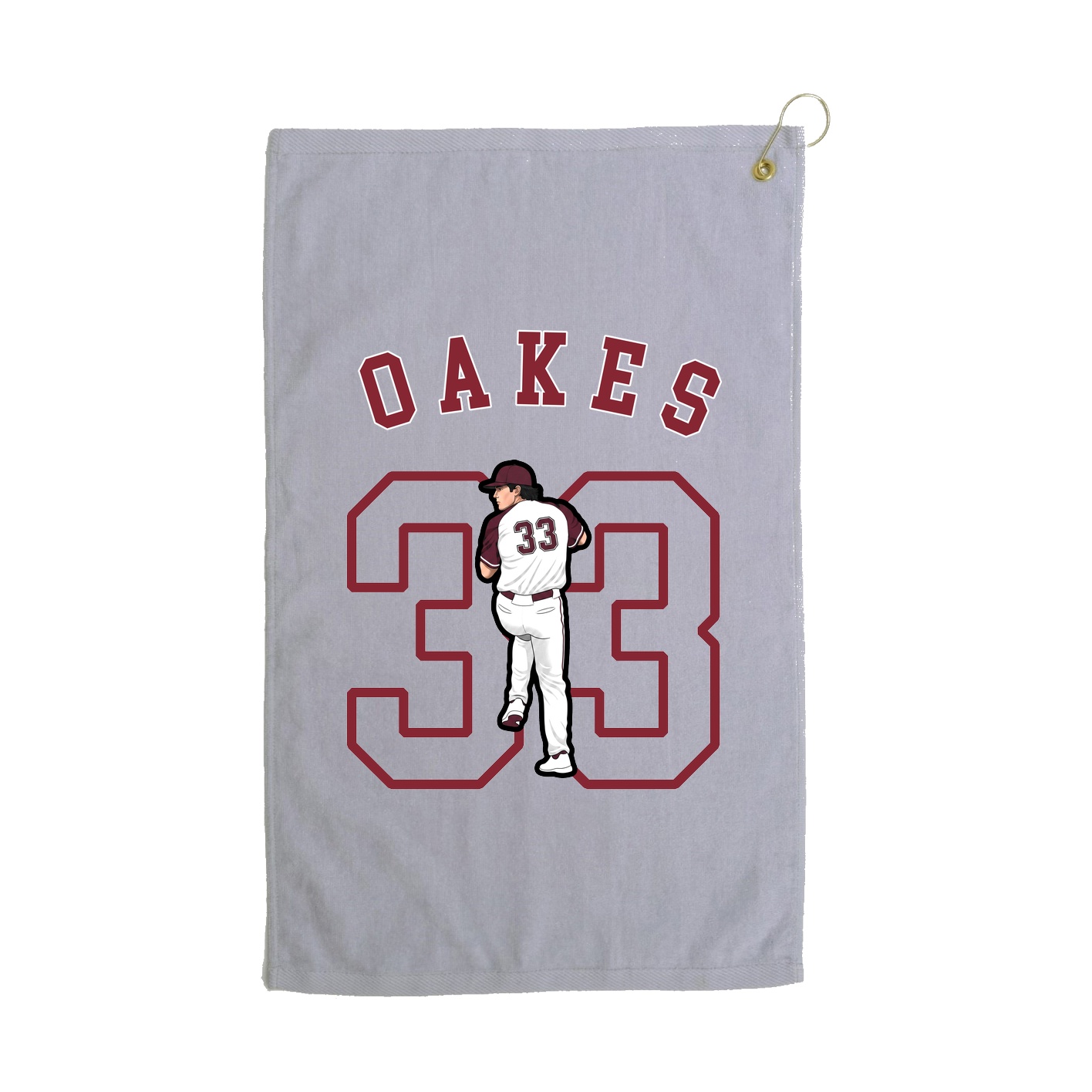 Golf Towel — Shirsey Arch in Grey