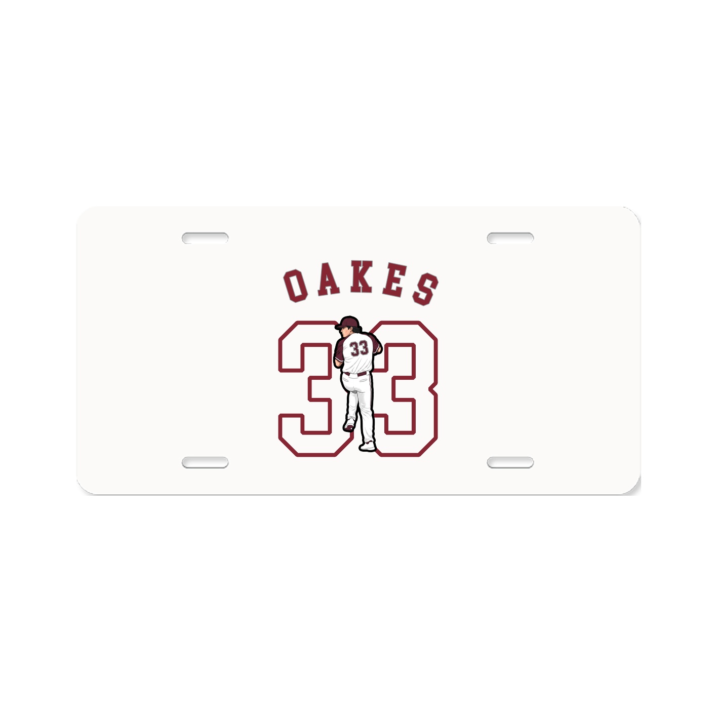 License Plate — Shirsey Arch in Classic