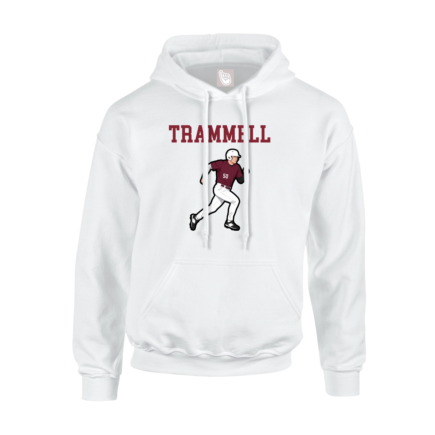 Hoodie — Shirsey in White