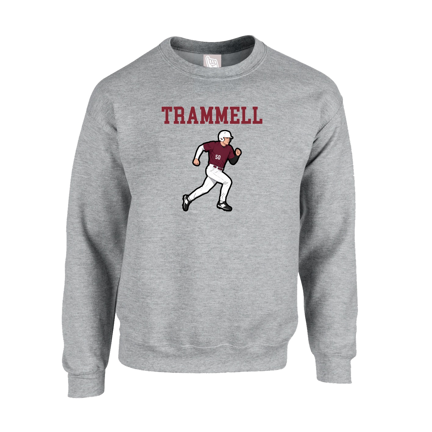 Fleece Crew — Shirsey in Grey