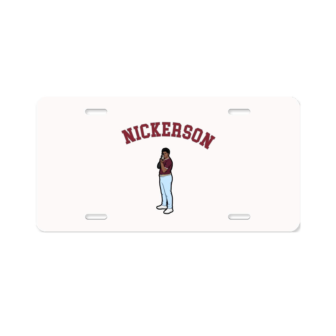 License Plate — Shirsey Arch in Classic
