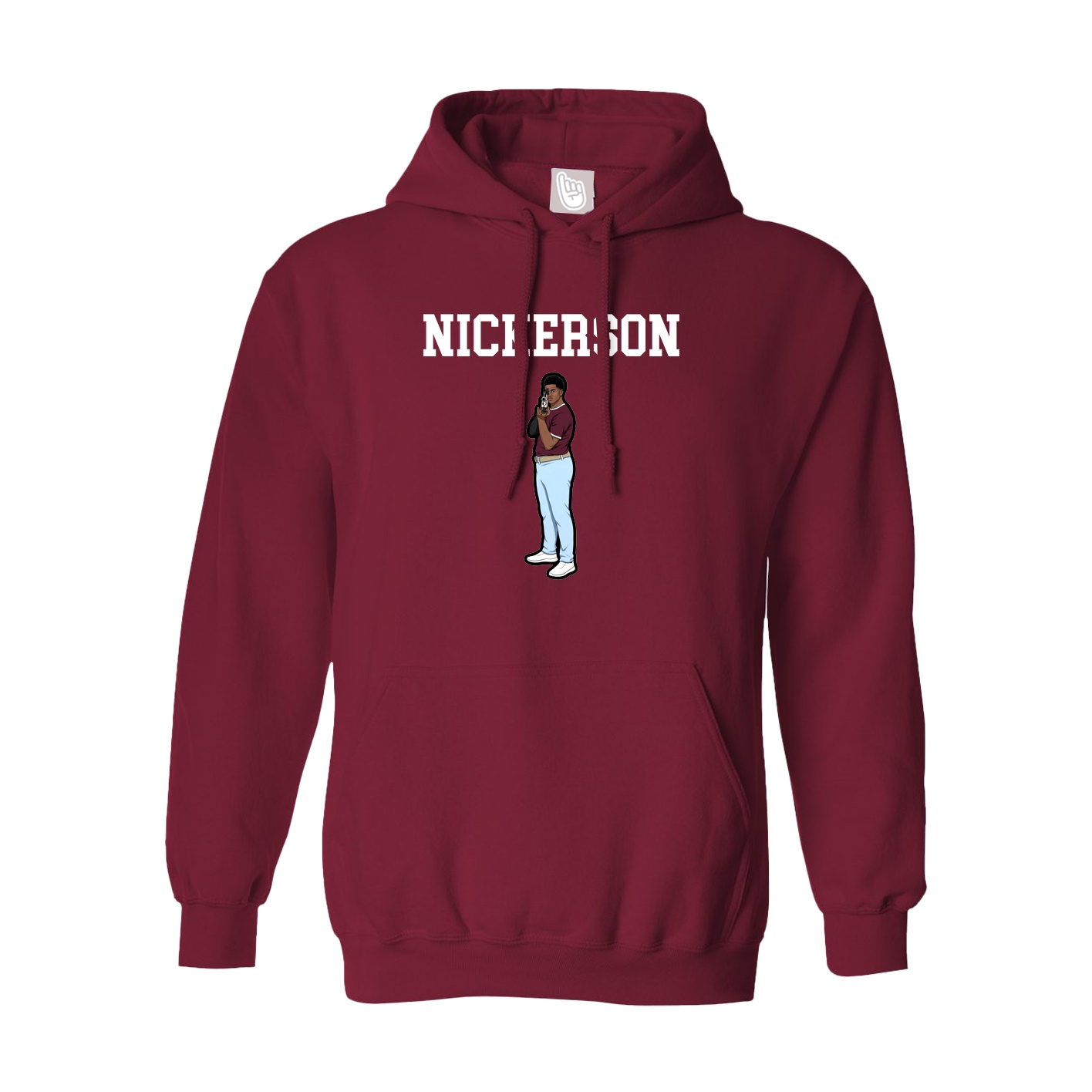 Hoodie — Shirsey in Cardinal