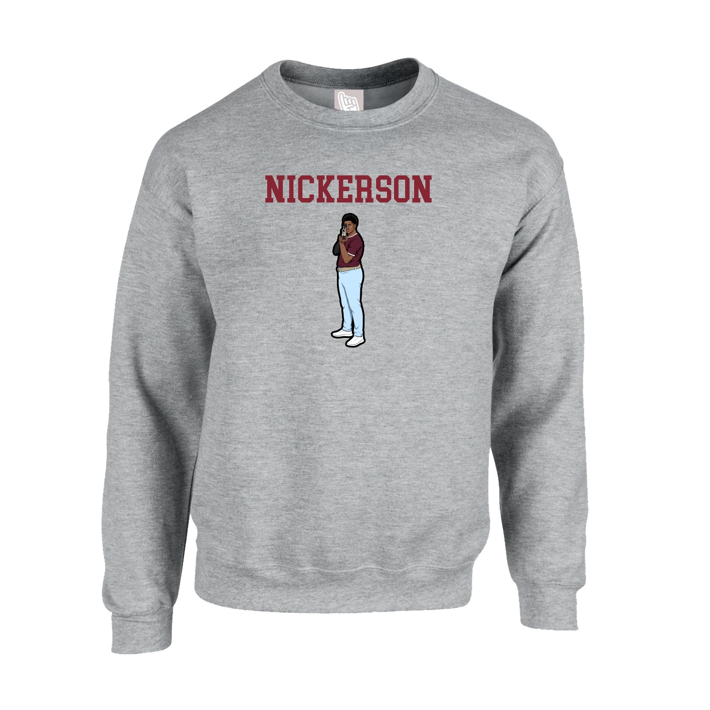 Fleece Crew — Shirsey in Grey