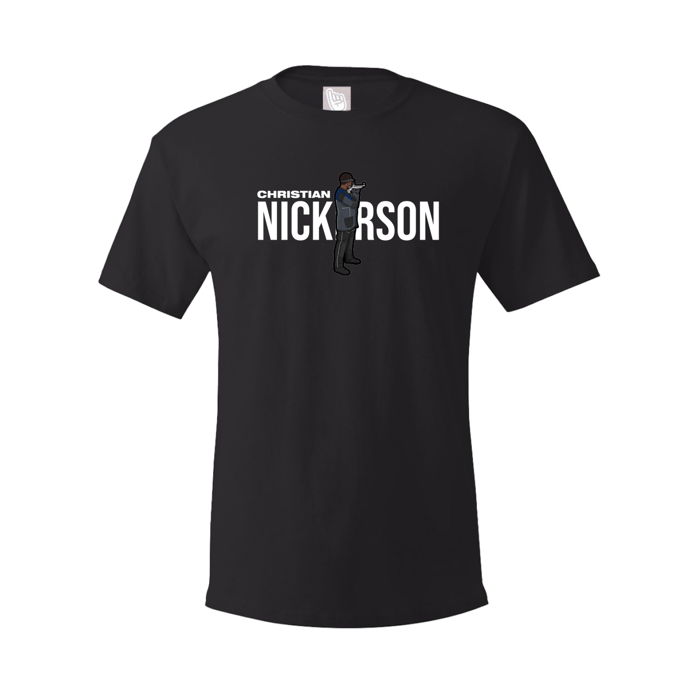 Tee — Player Name in Black
