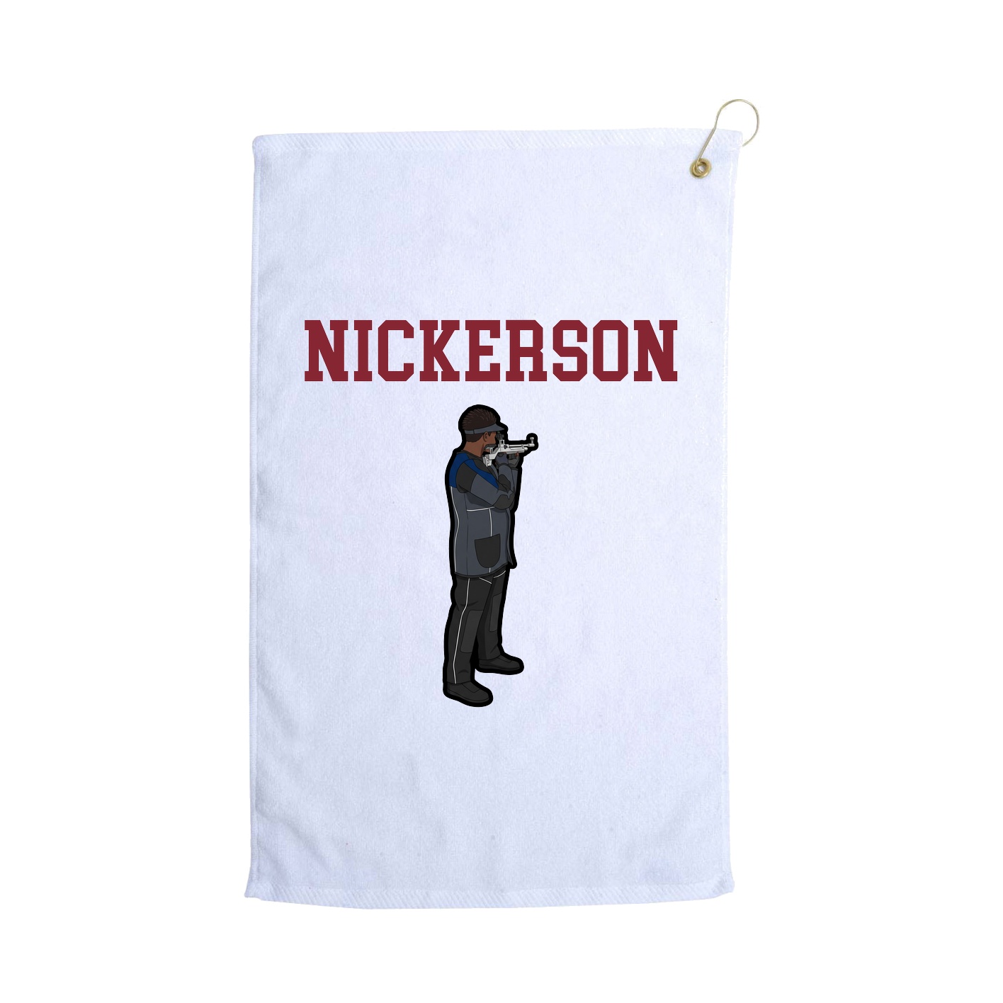Golf Towel — Shirsey in White