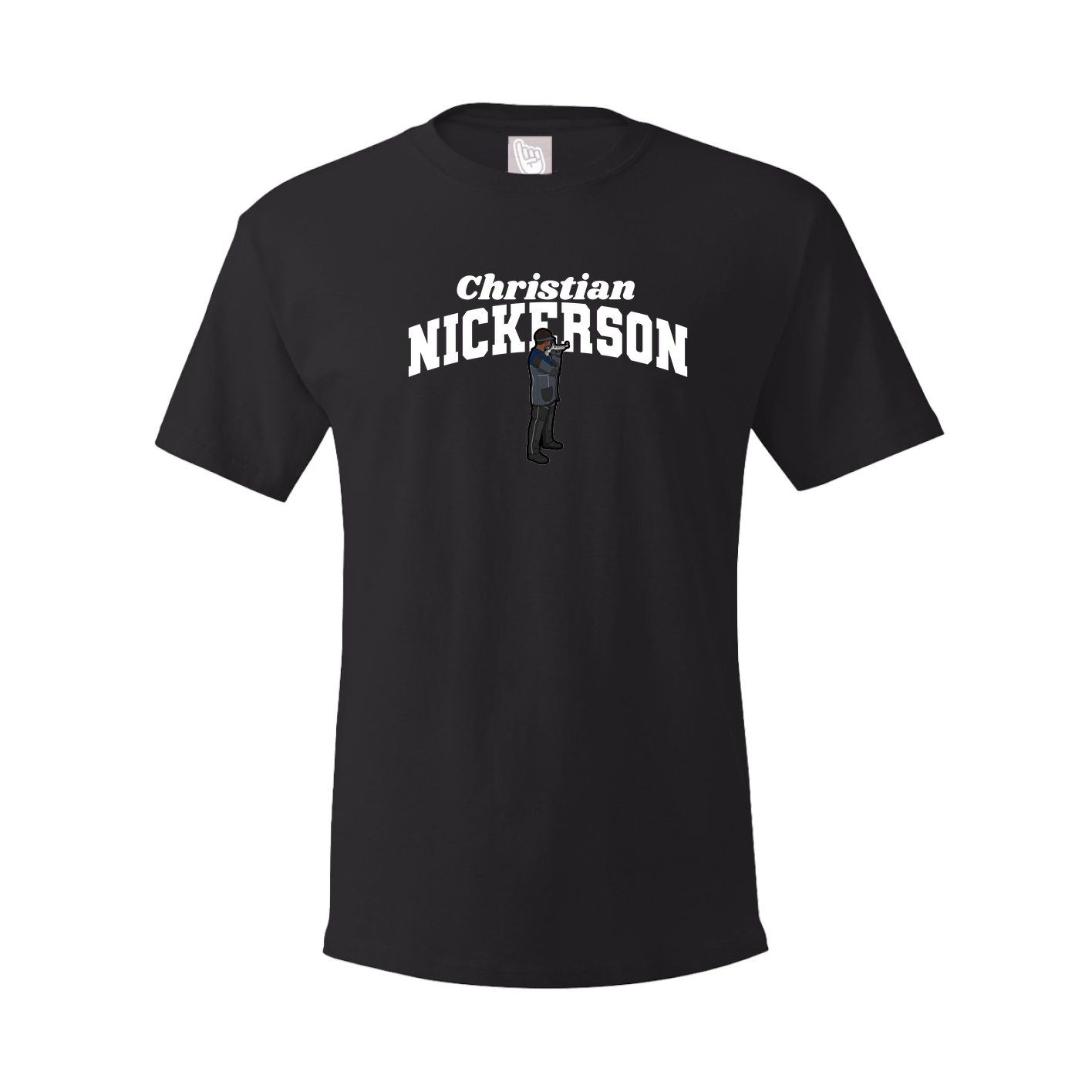 Youth Tee — Signature Arch in Black