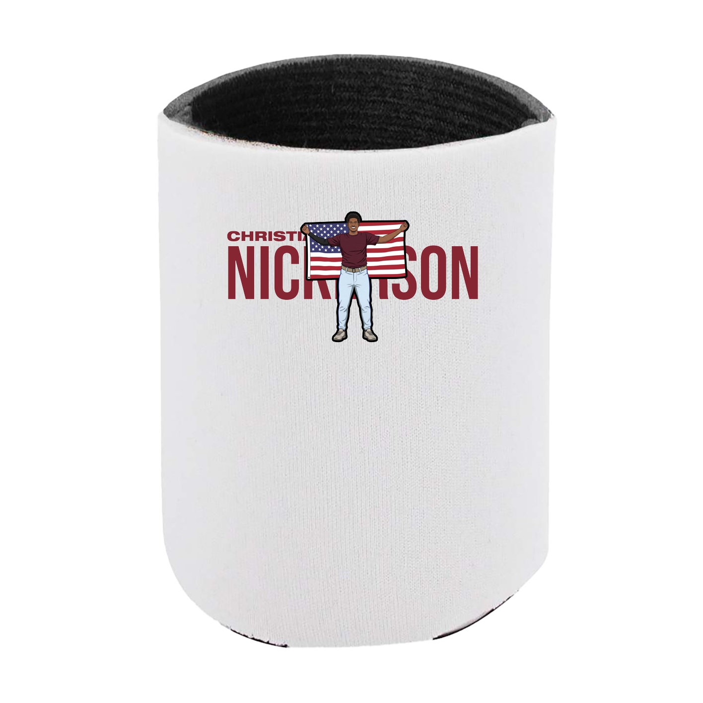 Can Holder — Player Name in White