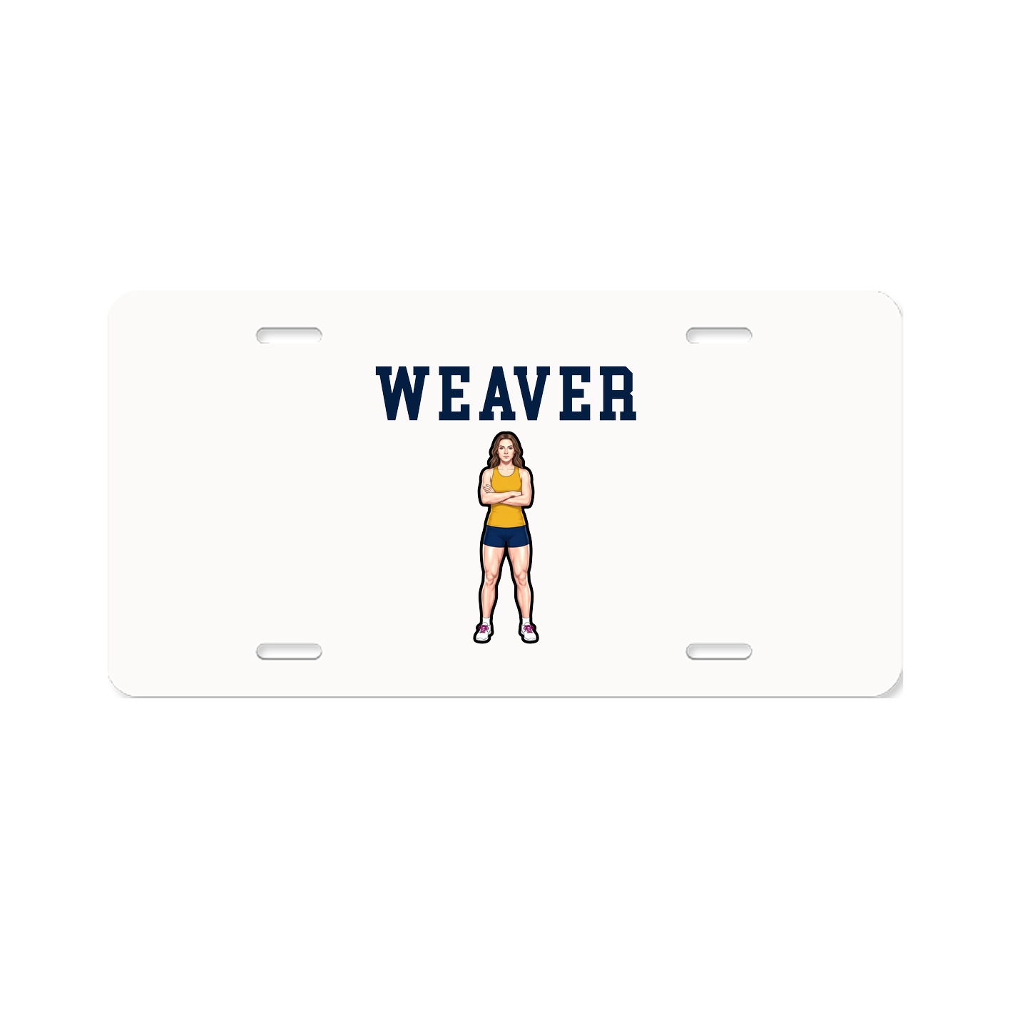 License Plate — Shirsey in Classic
