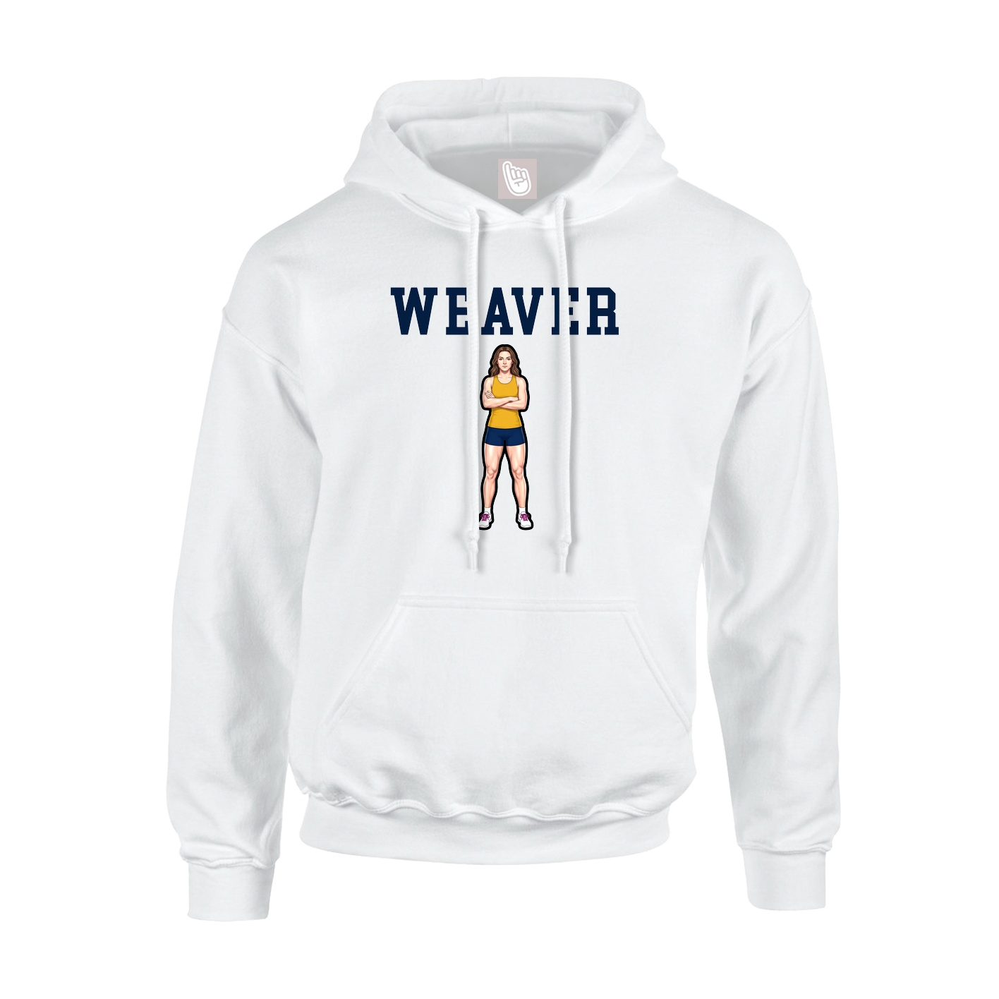 Youth Hoodie — Shirsey in White
