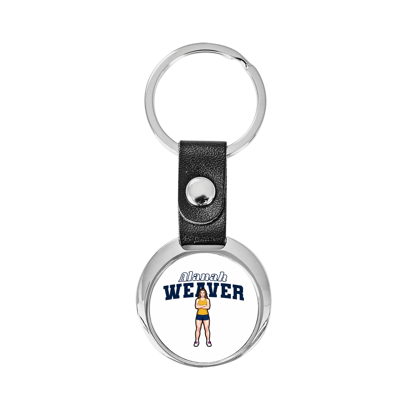 Key Chain — Name Arch in Classic