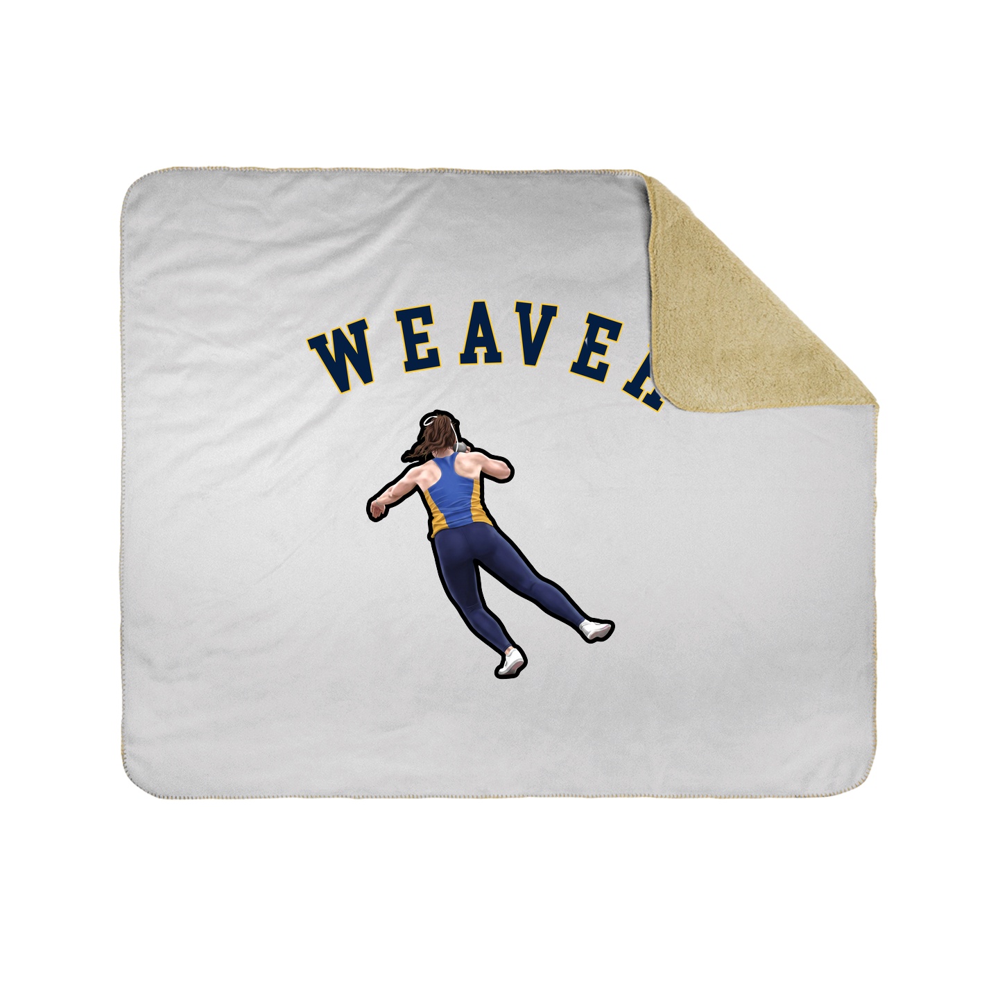 Throw Blanket — Shirsey Arch in White
