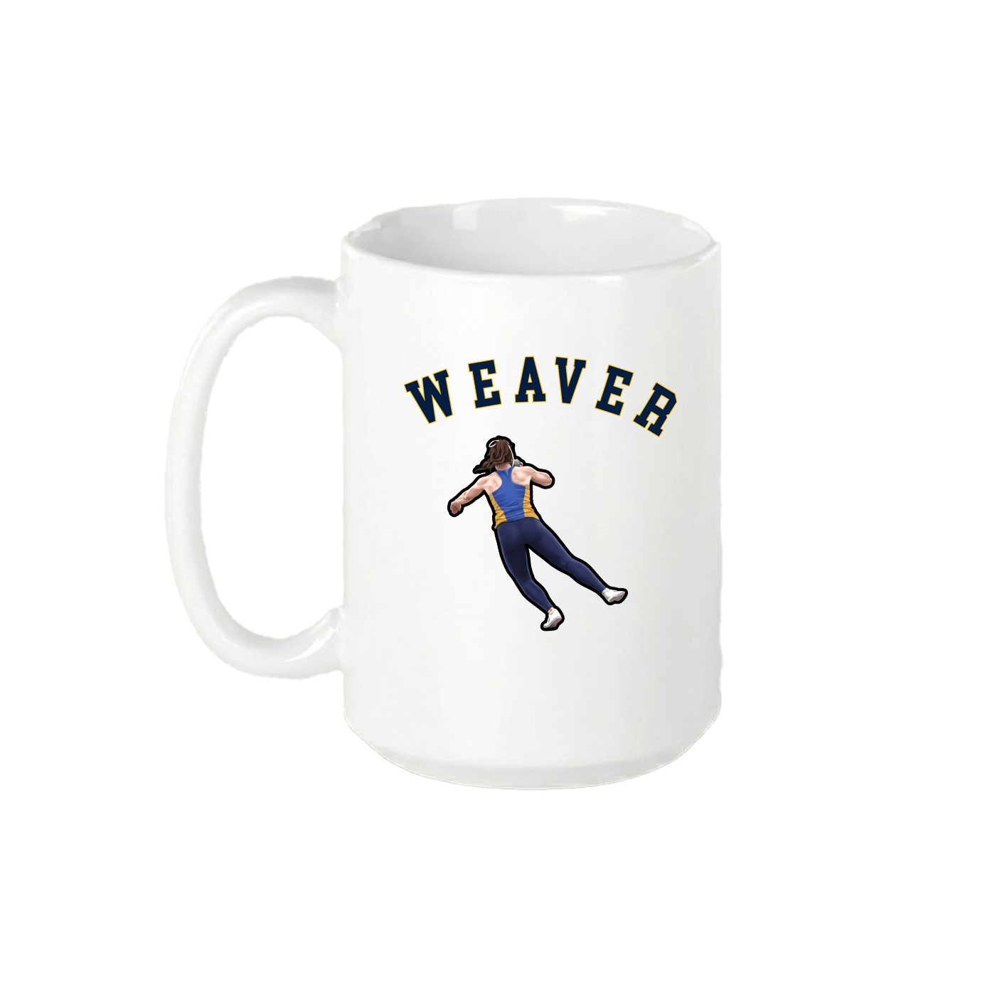 15oz Coffee Mug — Shirsey Arch in White