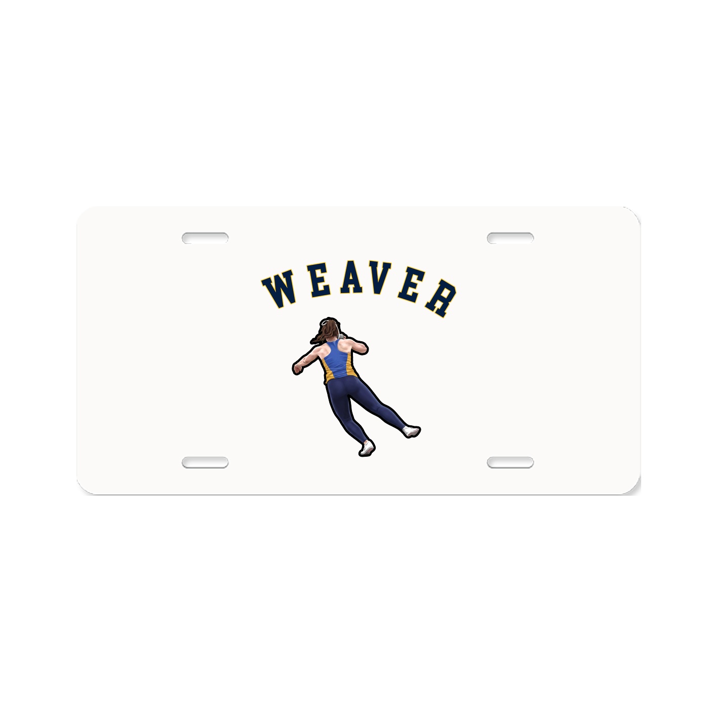 License Plate — Shirsey Arch in Classic