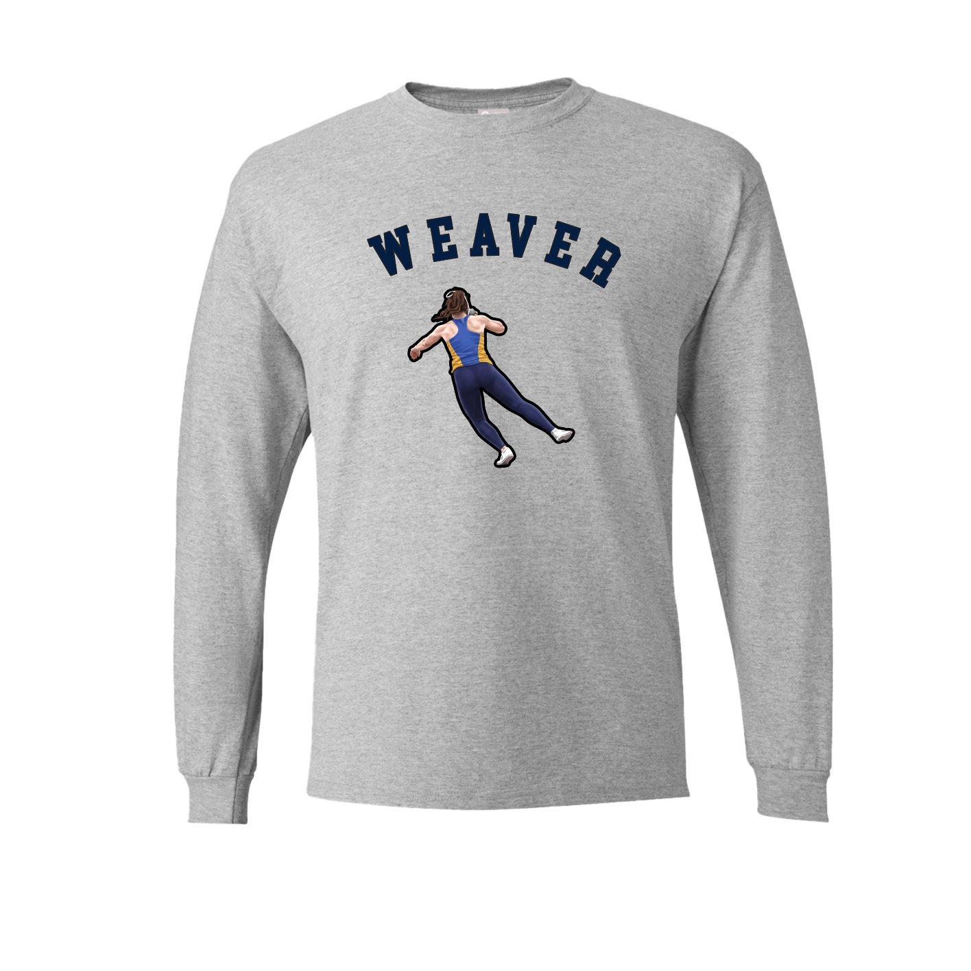 Long Sleeve Tee — Shirsey Arch in Grey