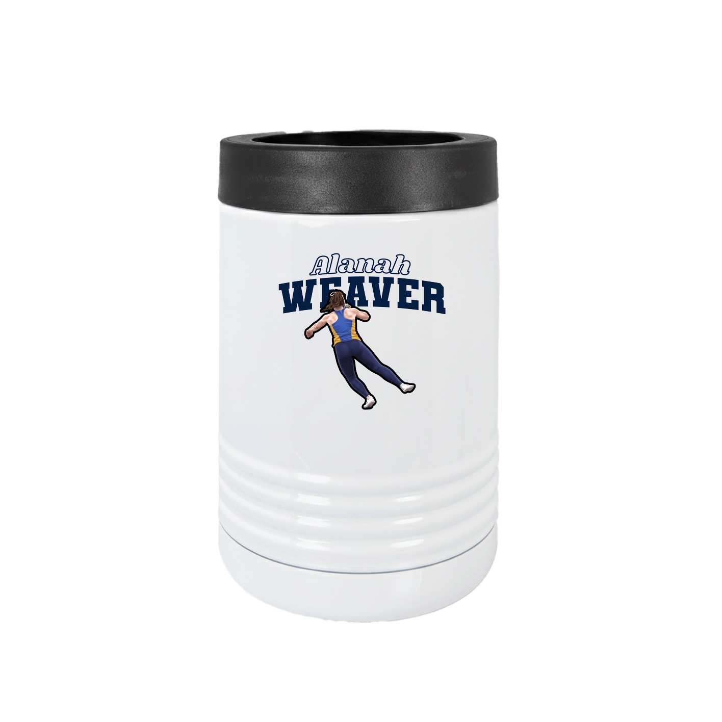 Beverage Holder — Name Arch in White