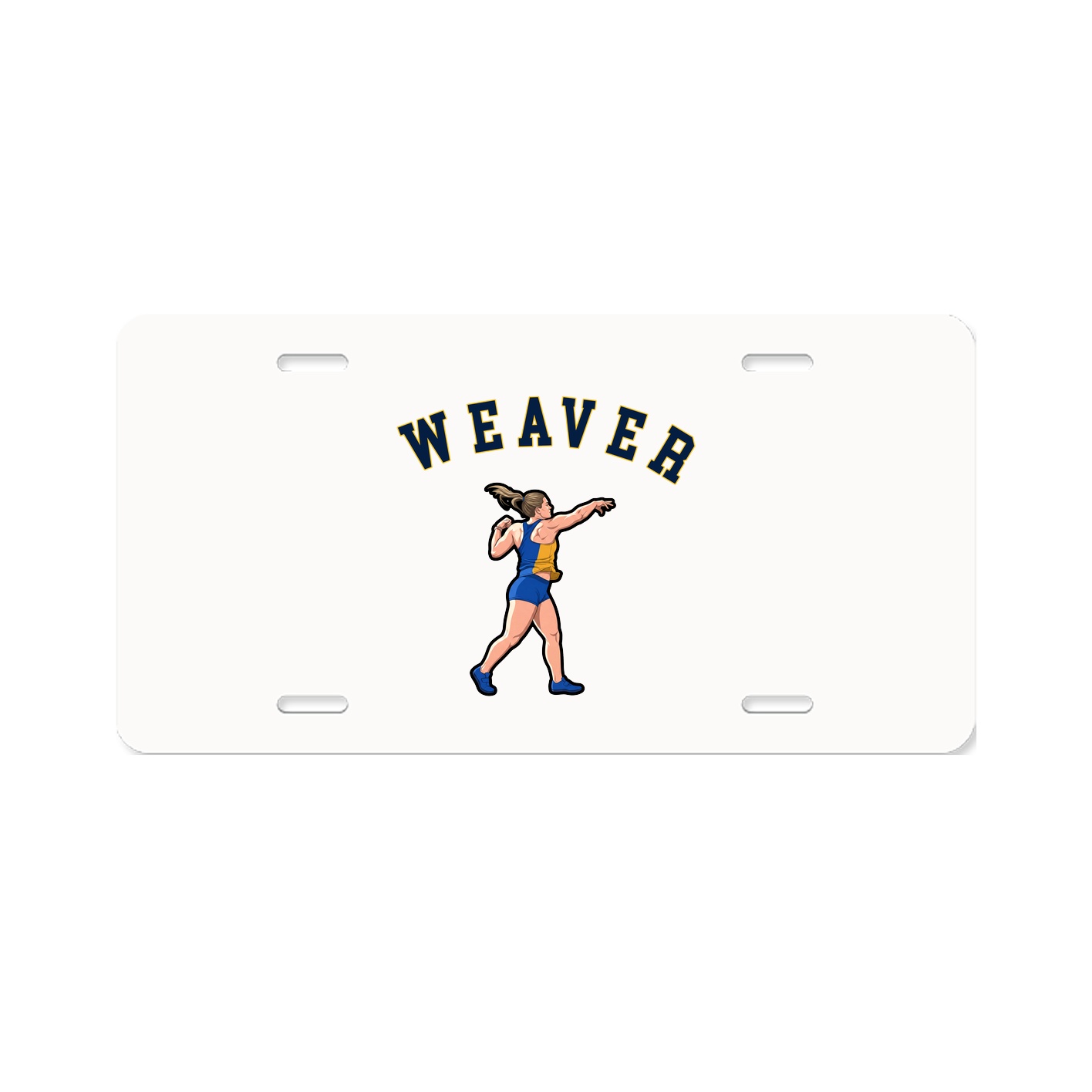 License Plate — Shirsey Arch in Classic