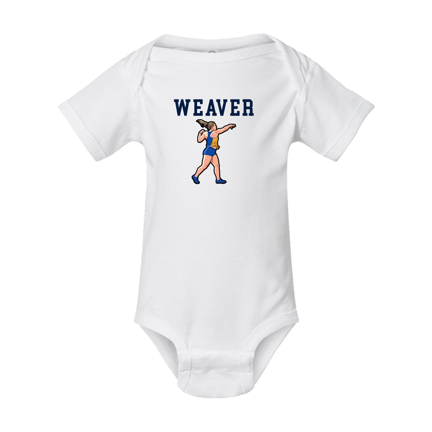 Baby Onesie — Shirsey in White