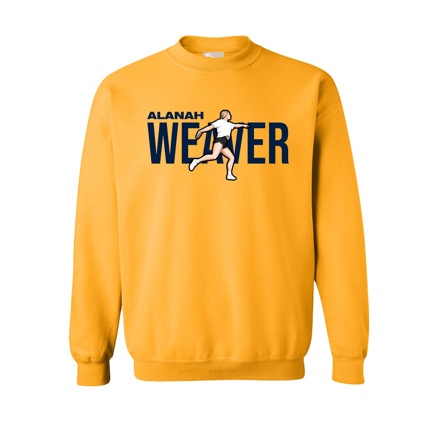Fleece Crew — Player Name in Gold