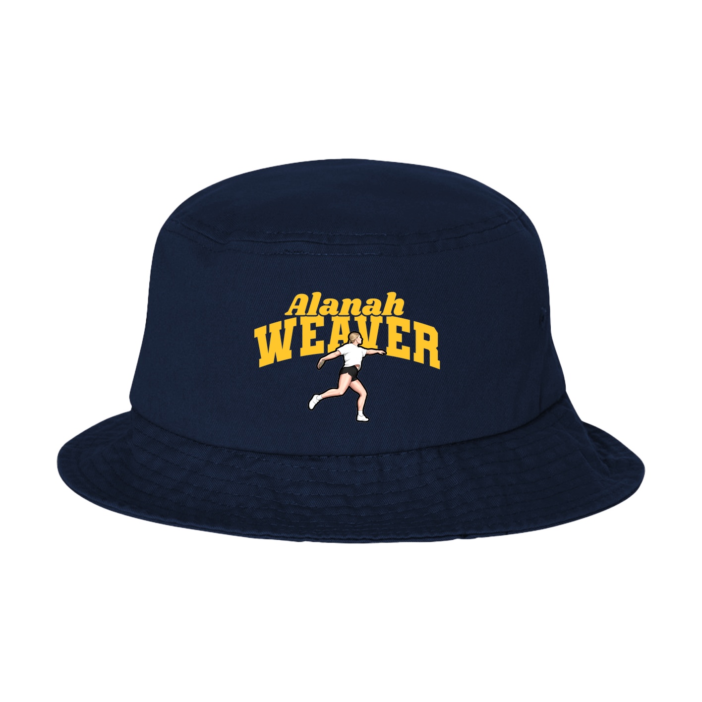 Bucket Cap — Signature Arch in Navy