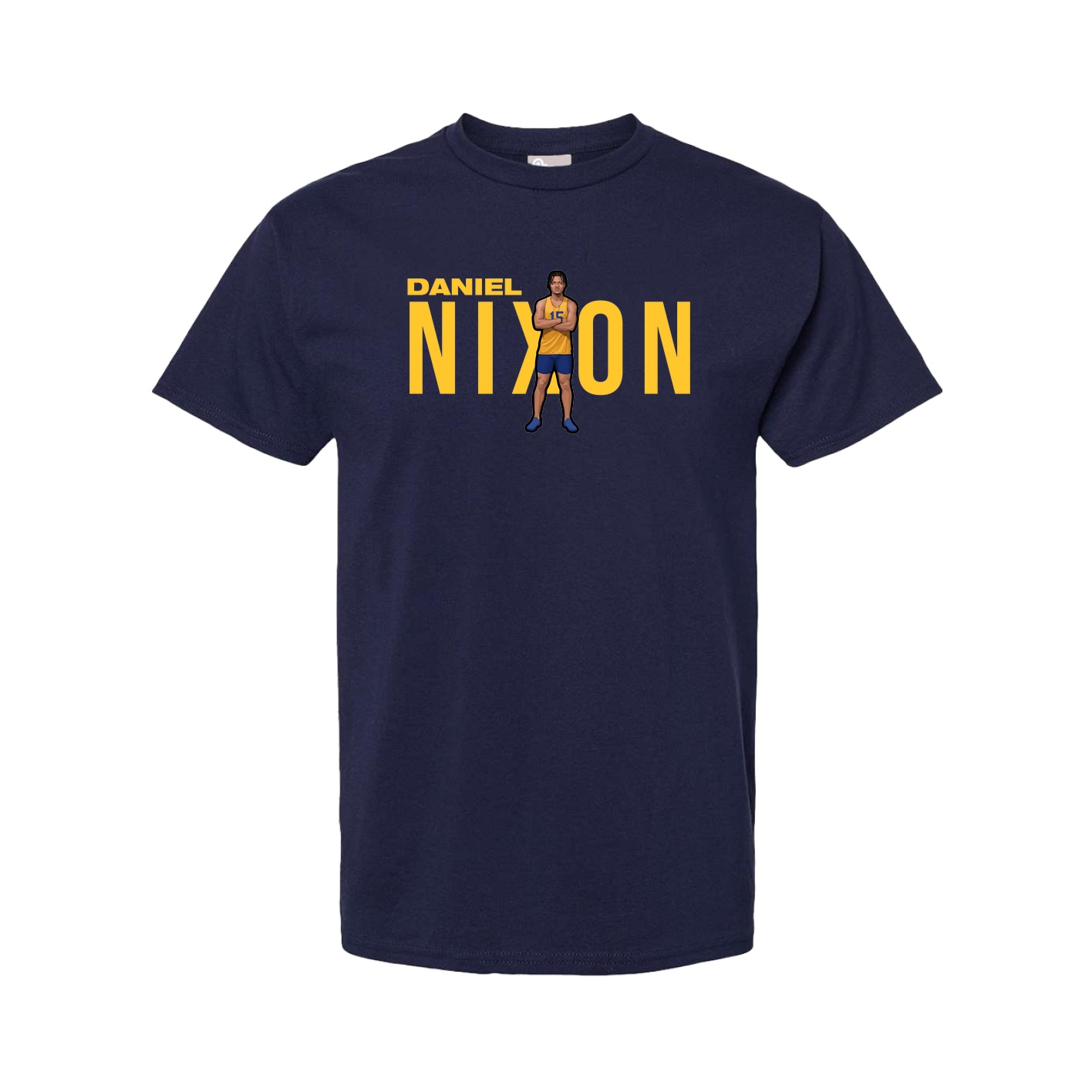 Tee — Player Name in Navy