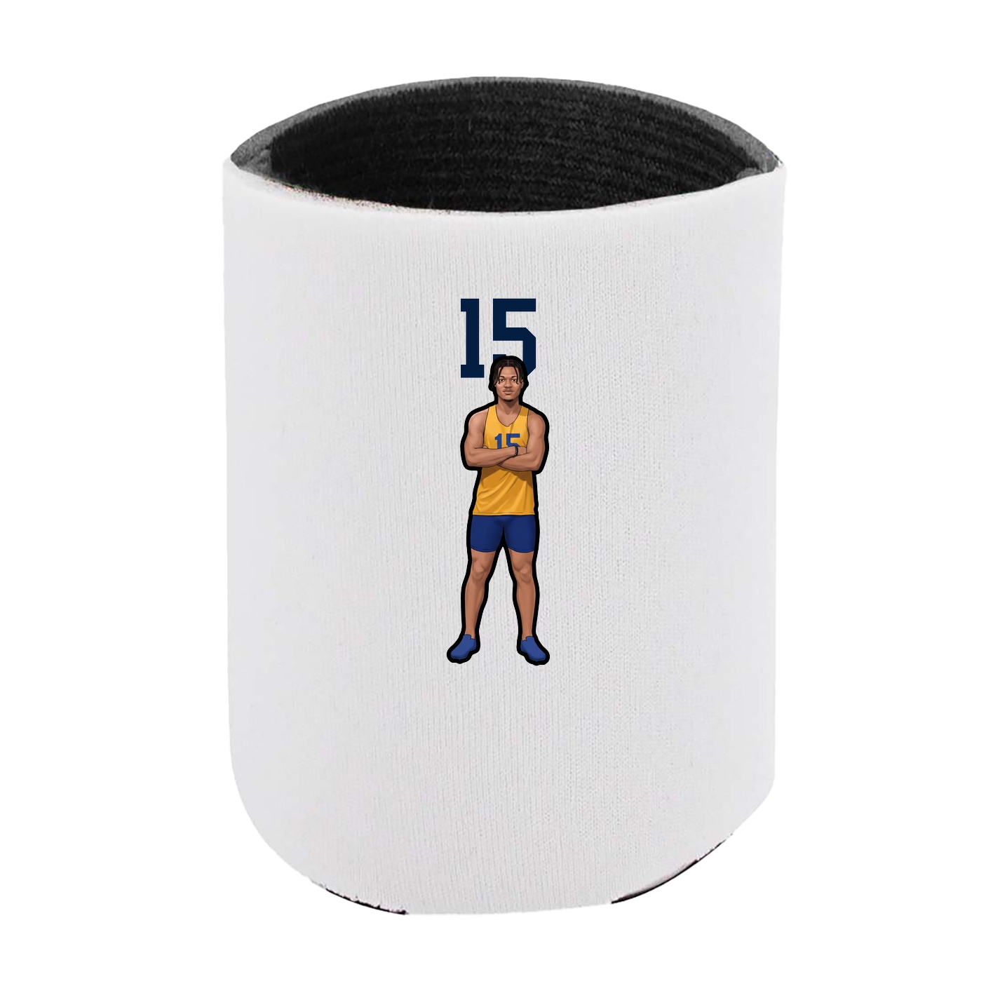 Can Holder — Number Top in White