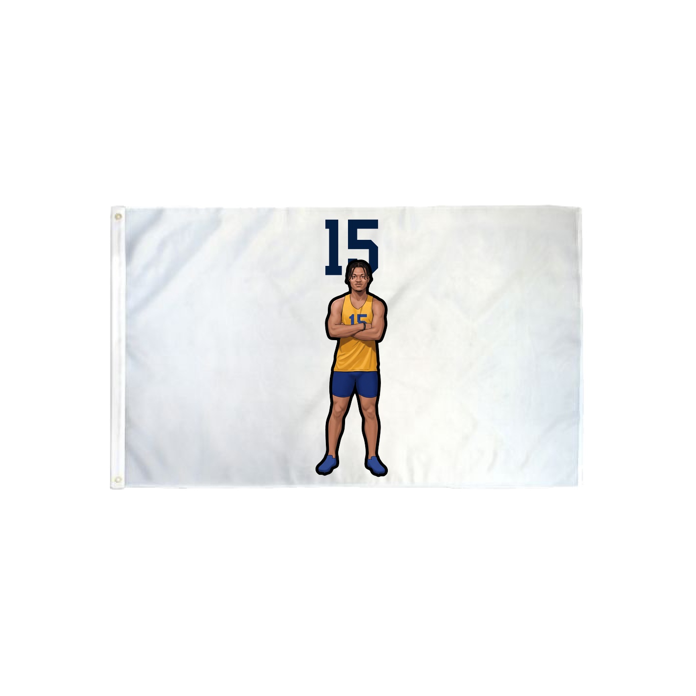 3x5 Flag — Number Top in Classic