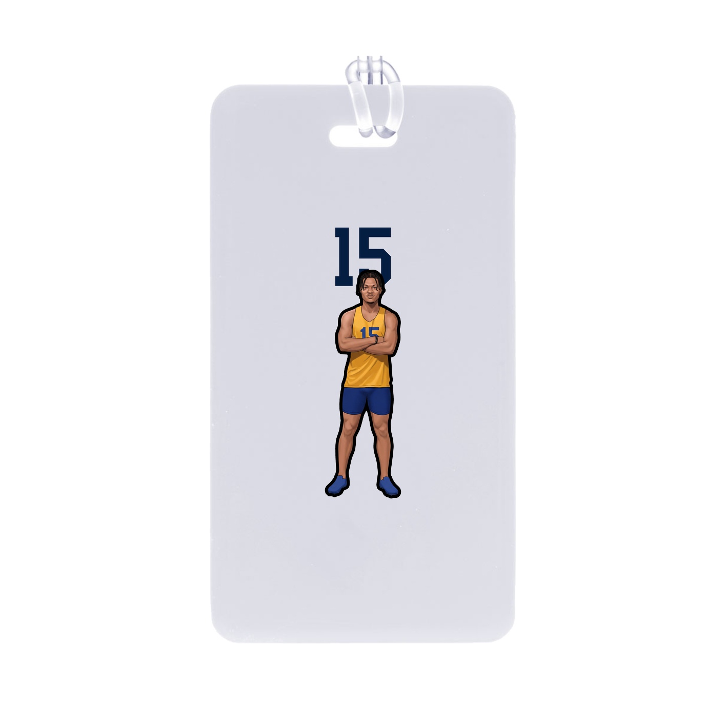 Bag Tag — Number Top in Classic