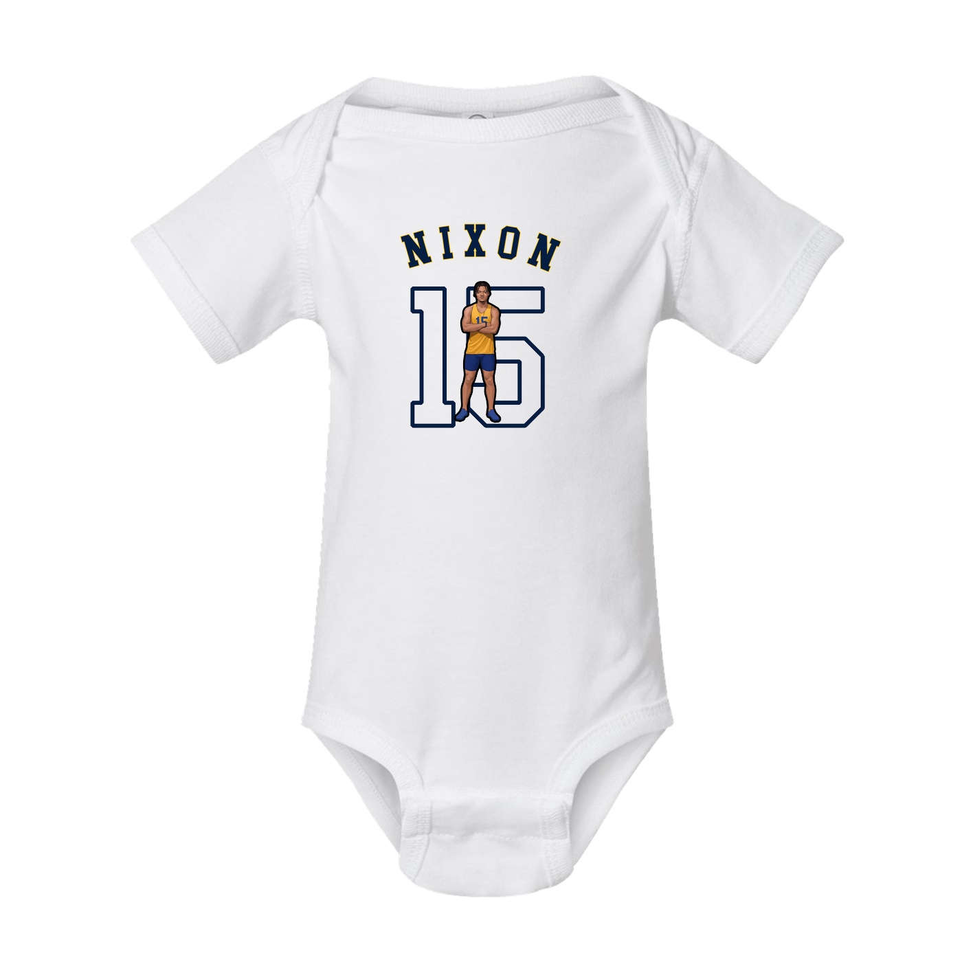 Baby Onesie — Shirsey Arch in White