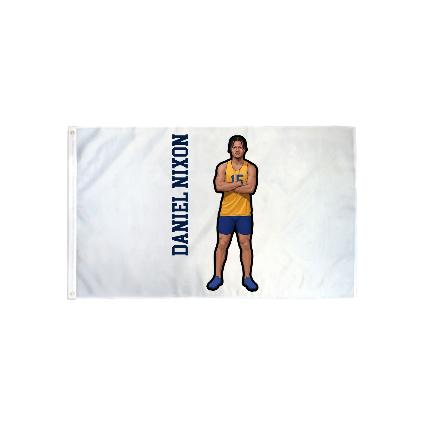 3x5 Flag — Name Vertical in Classic