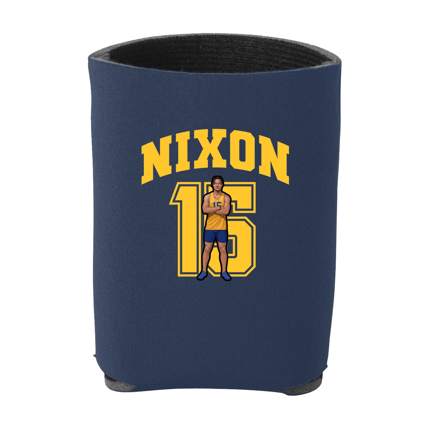 Can Holder — Number in Navy