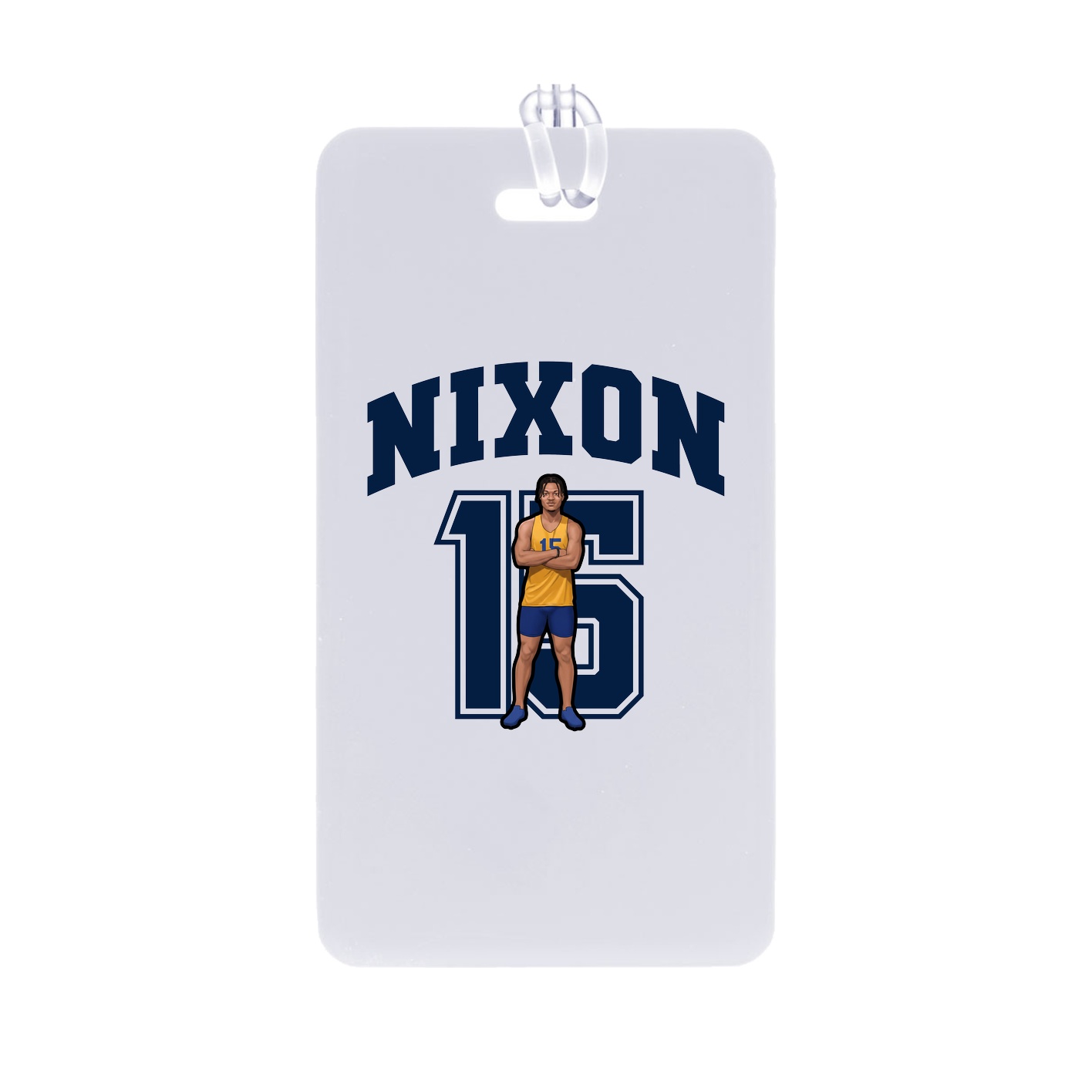 Bag Tag — Number in Classic