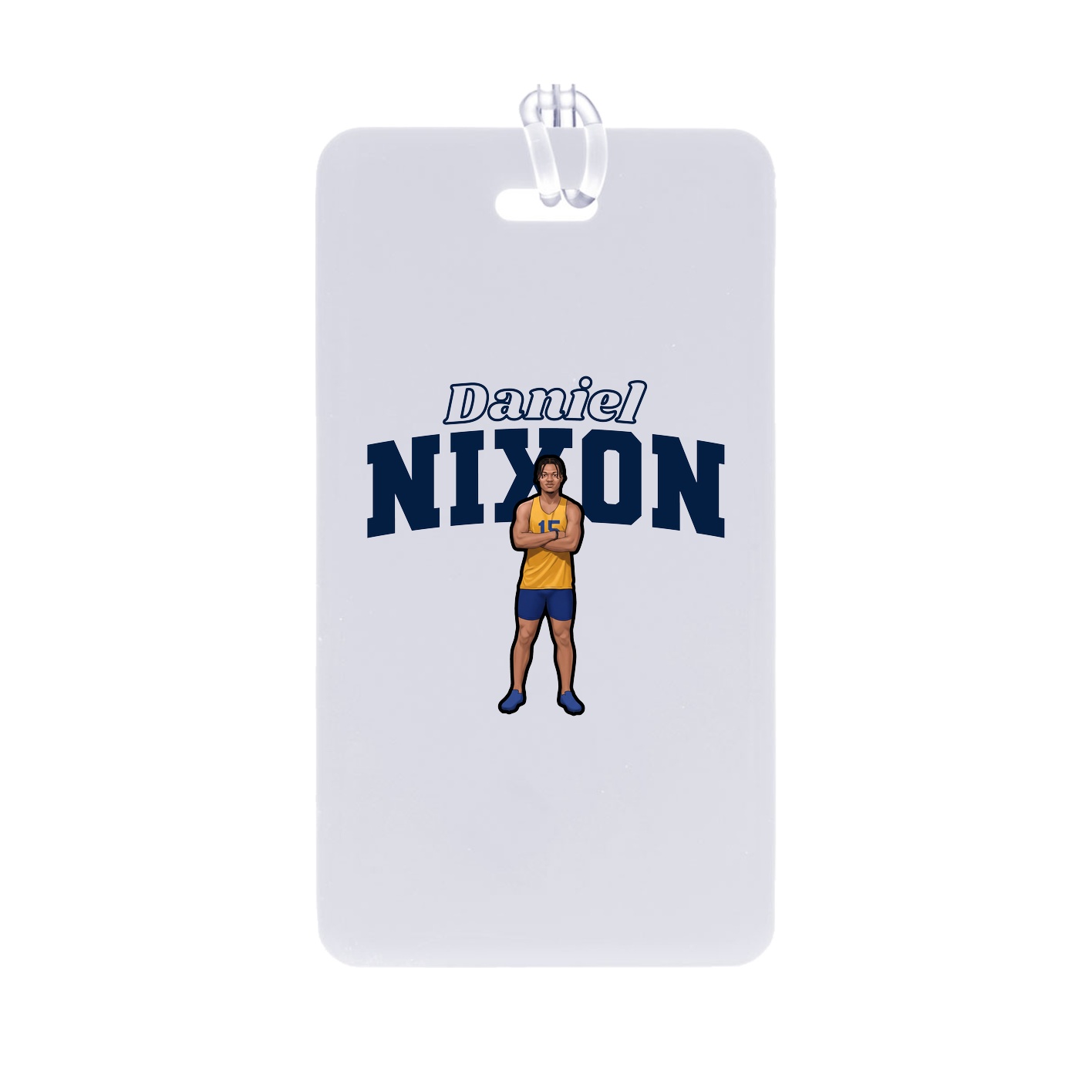 Bag Tag — Name Arch in Classic