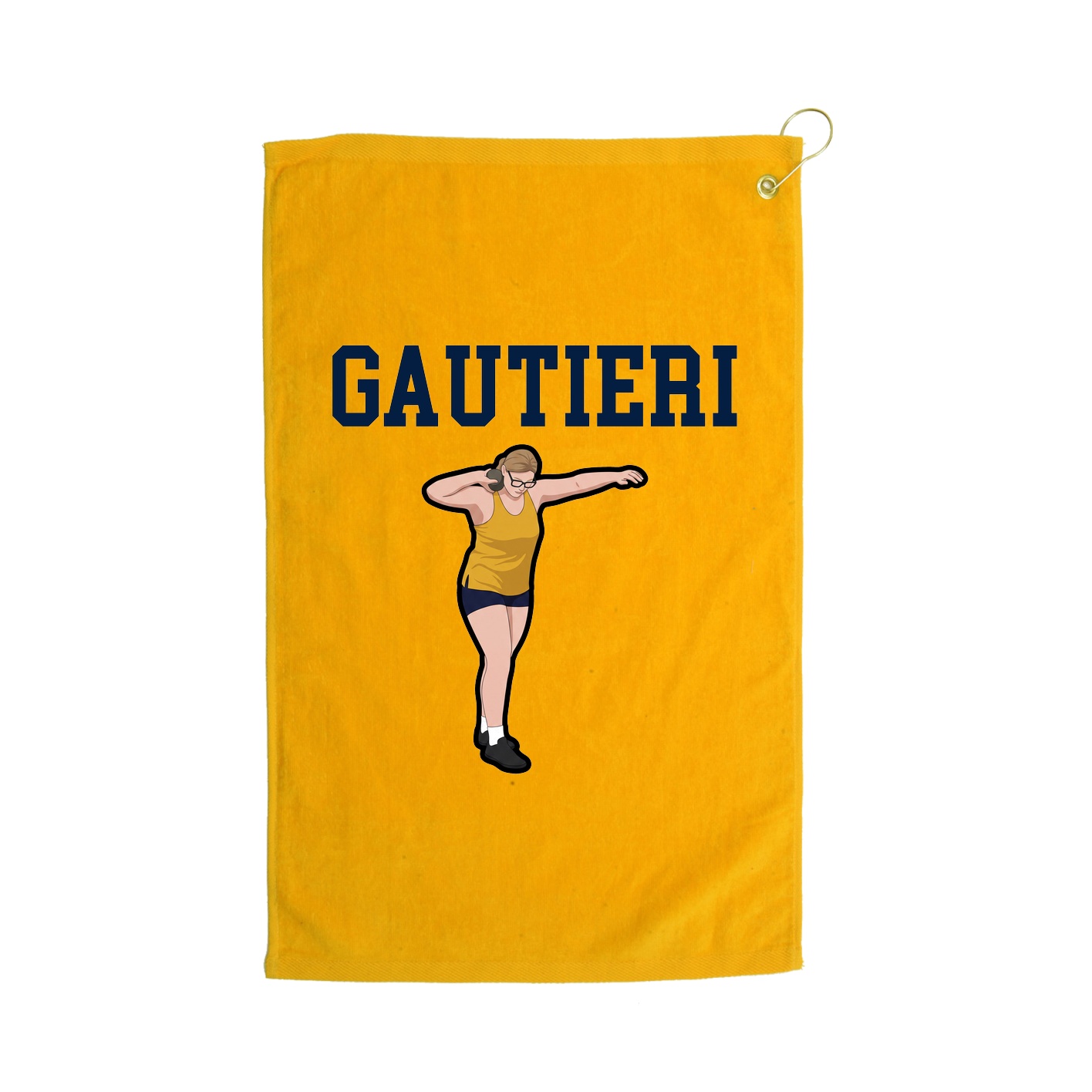 Golf Towel — Shirsey in Gold