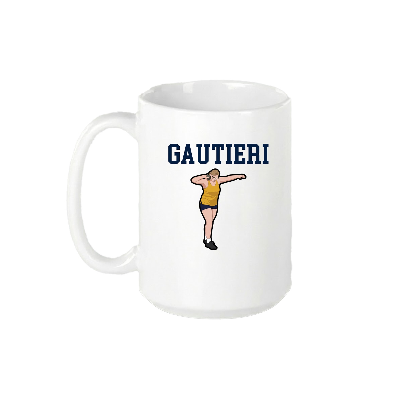 15oz Coffee Mug — Shirsey in White