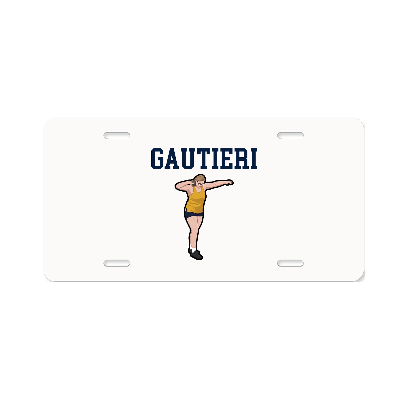 License Plate — Shirsey in Classic