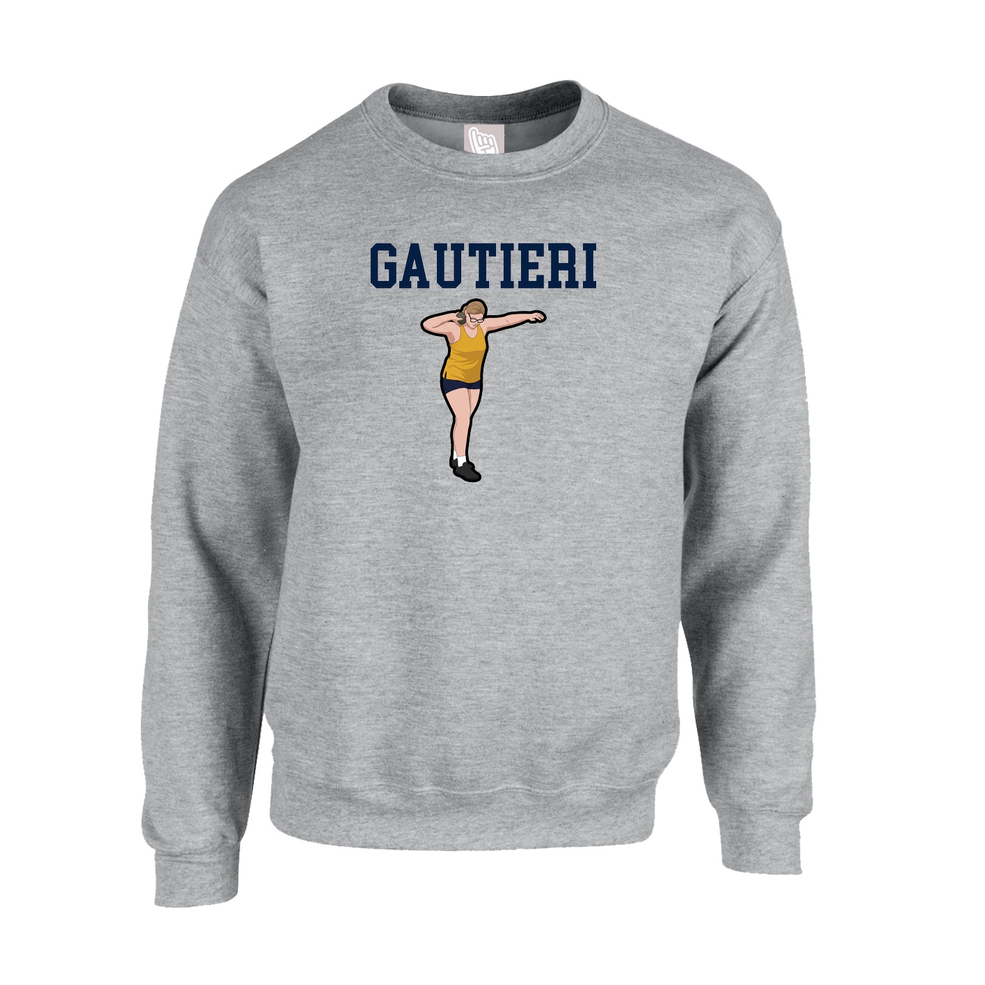 Fleece Crew — Shirsey in Grey