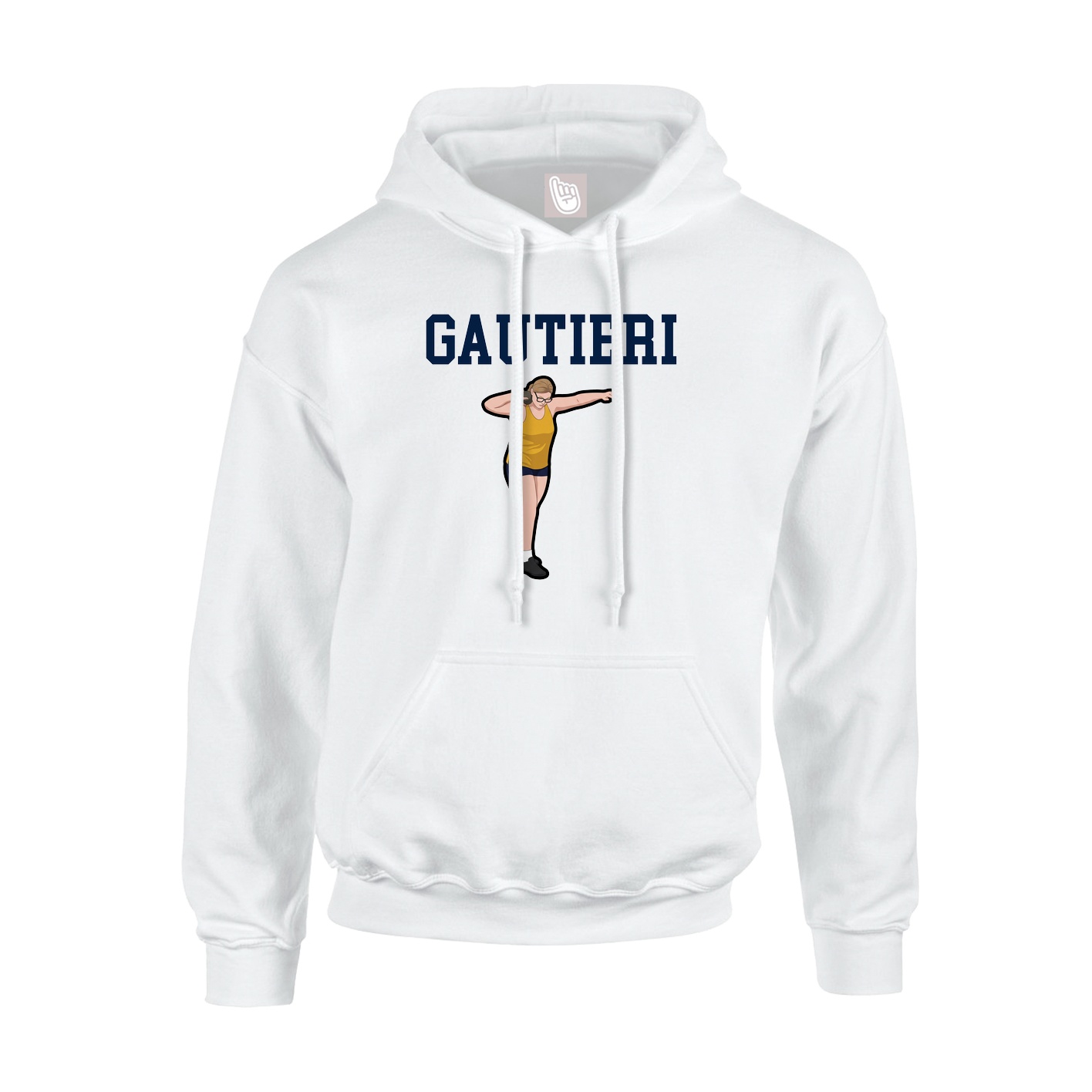 Youth Hoodie — Shirsey in White