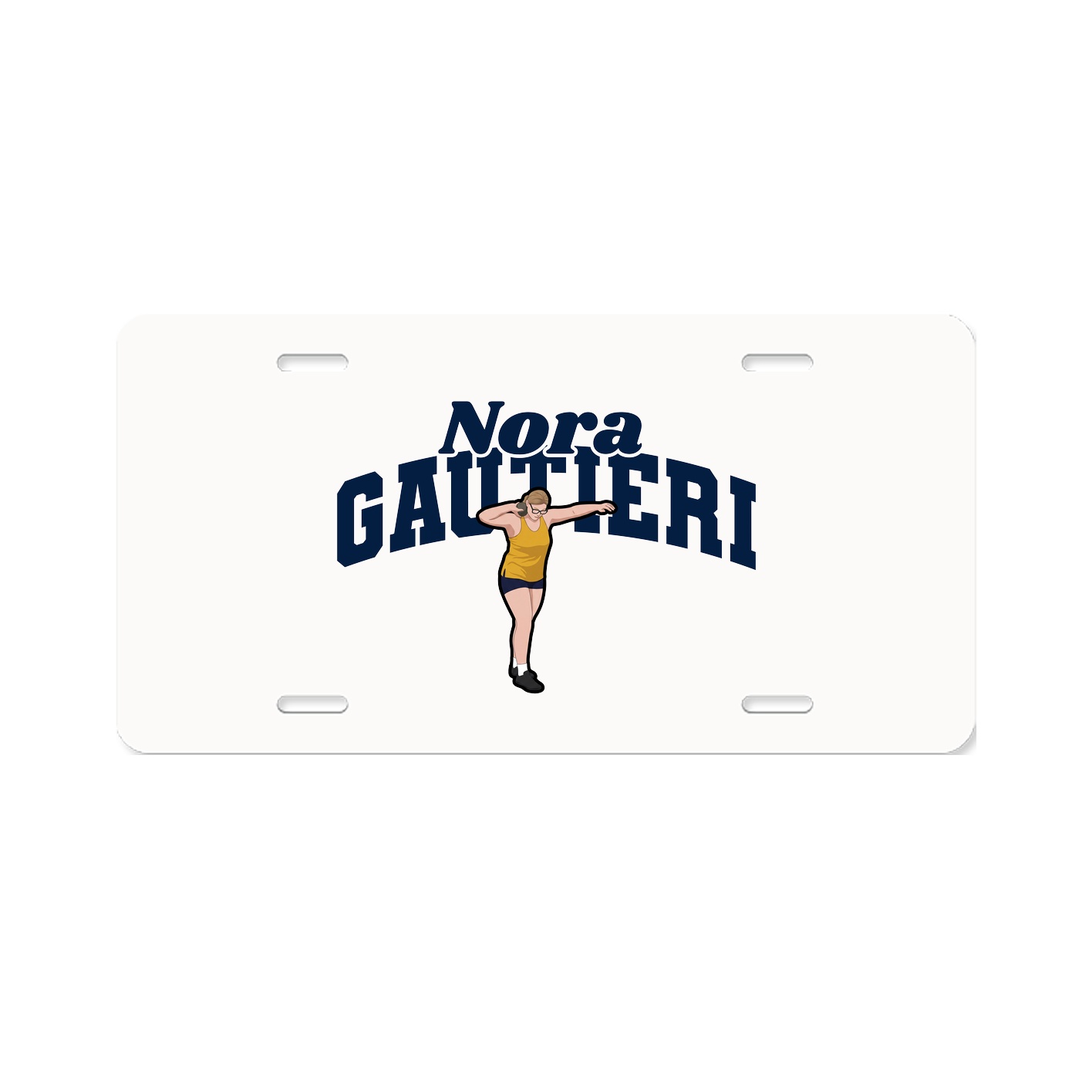 License Plate — Signature Arch in Classic