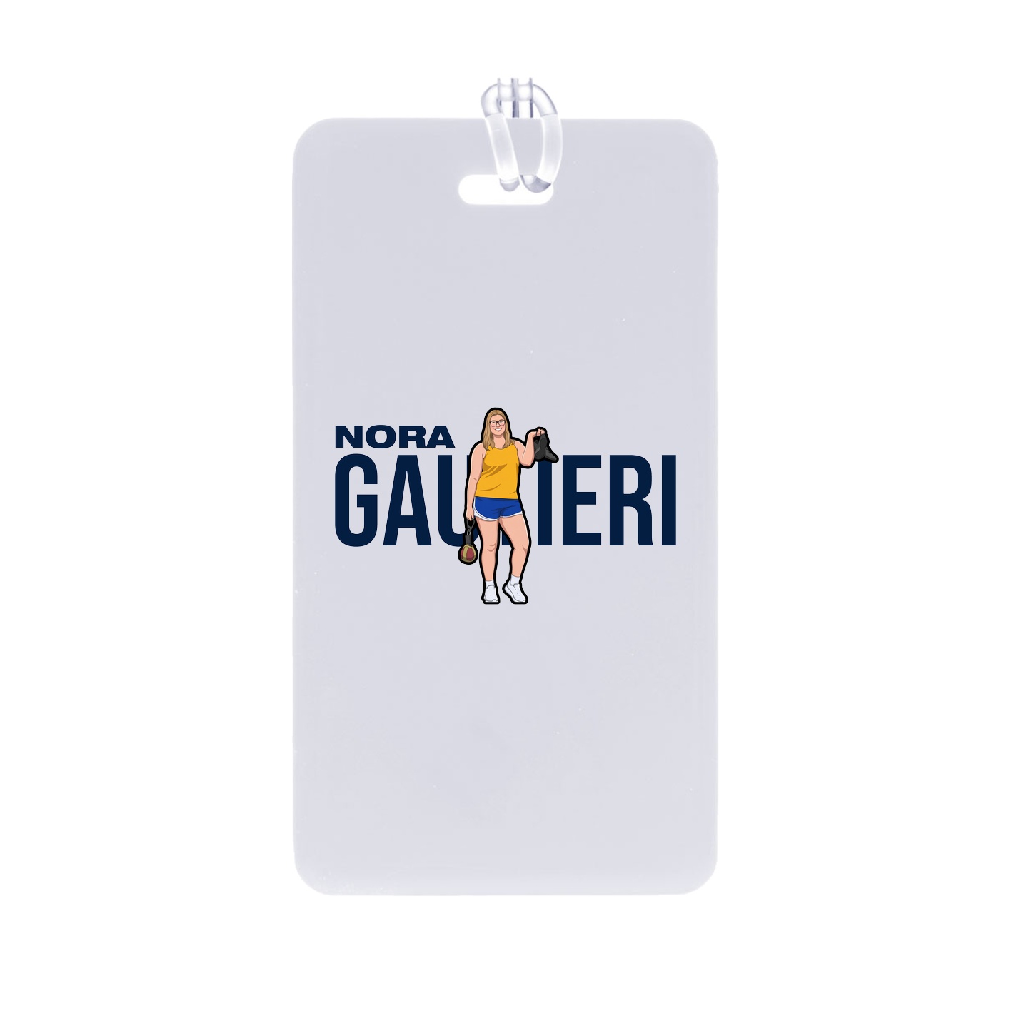 Bag Tag — Player Name in Classic