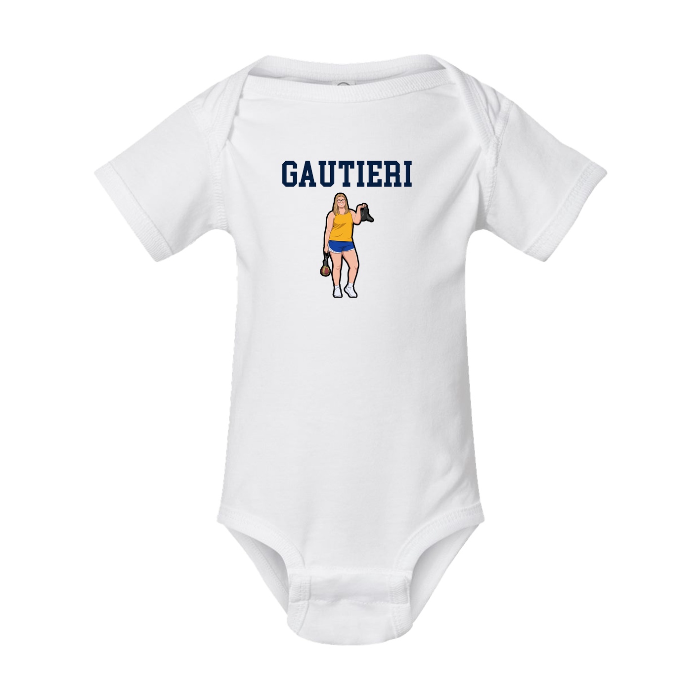 Baby Onesie — Shirsey in White