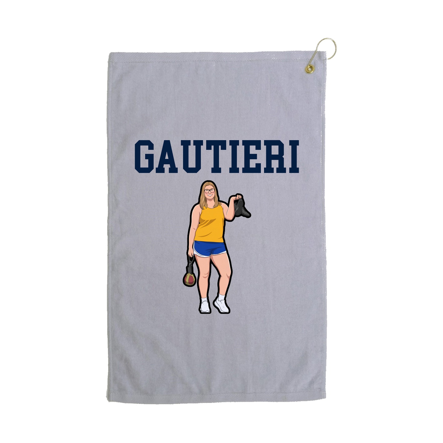 Golf Towel — Shirsey in Grey