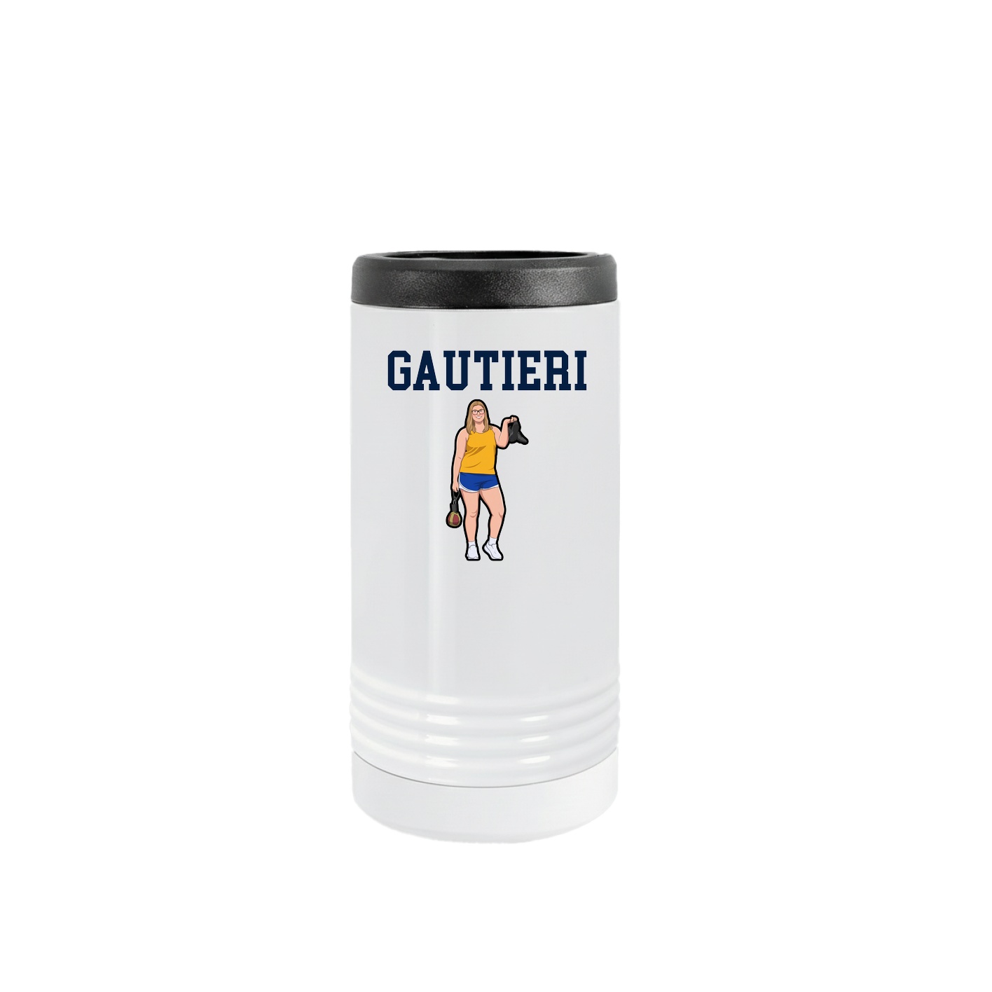 Slim Beverage Holder — Shirsey in White