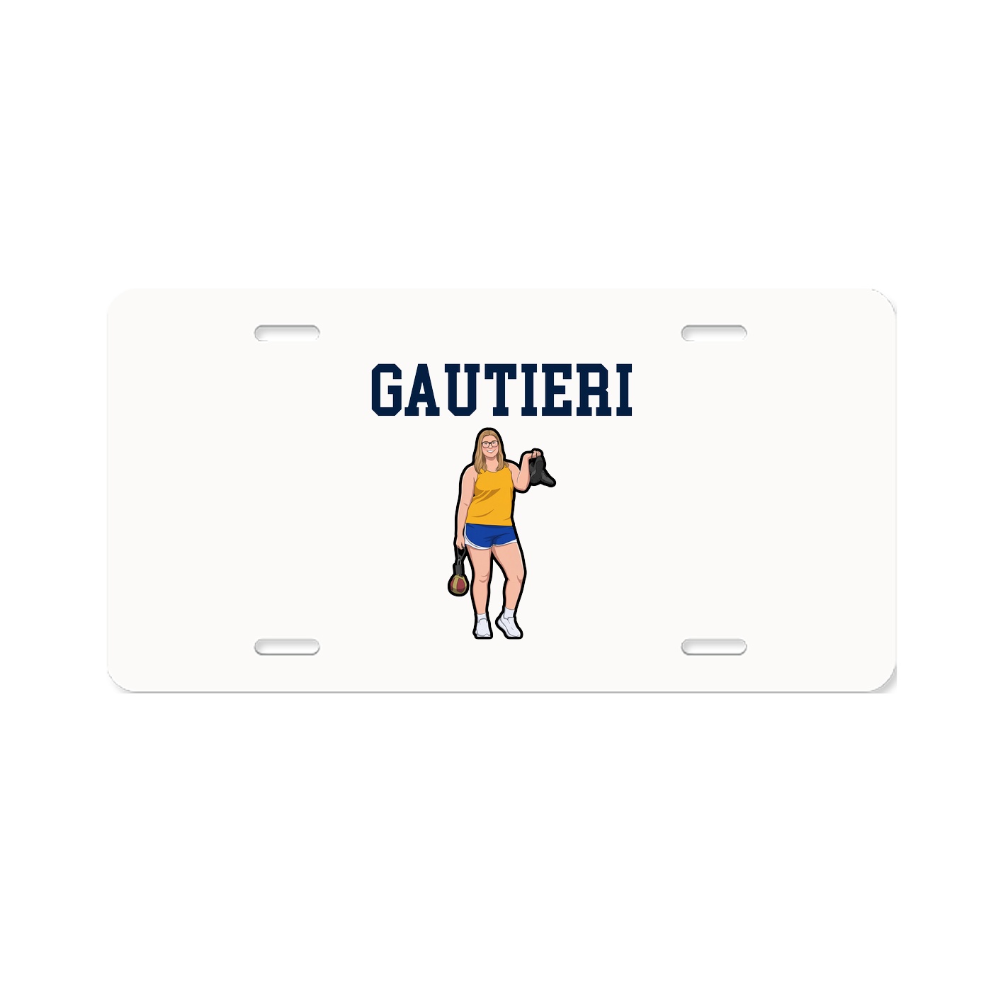 License Plate — Shirsey in Classic