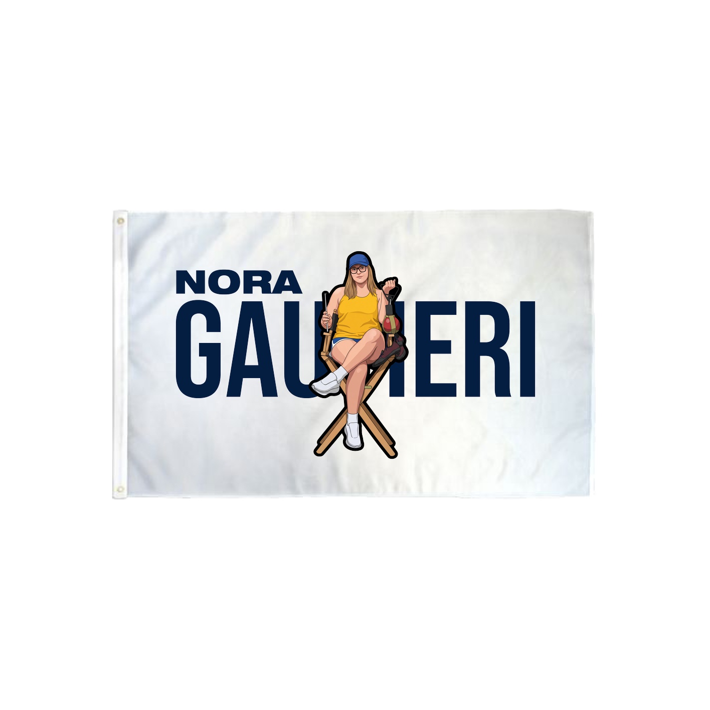 3x5 Flag — Player Name in Classic
