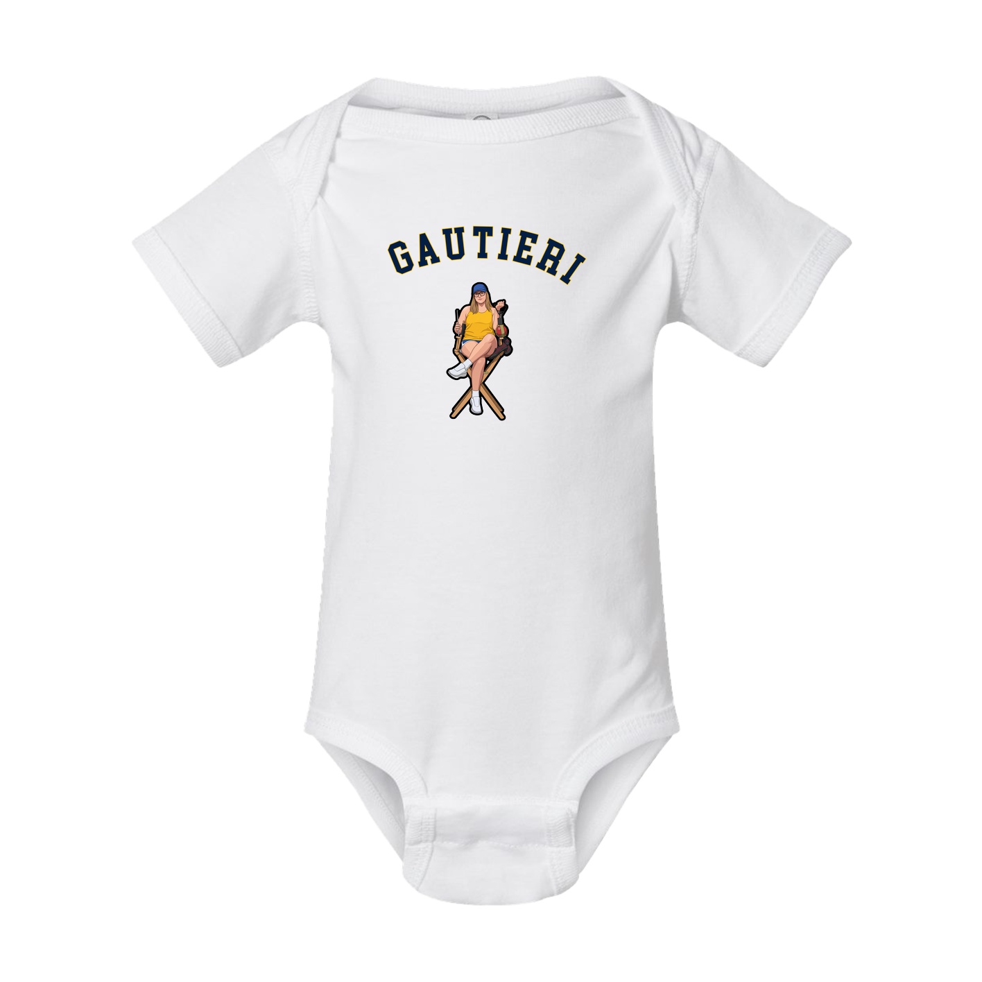 Baby Onesie — Shirsey Arch in White