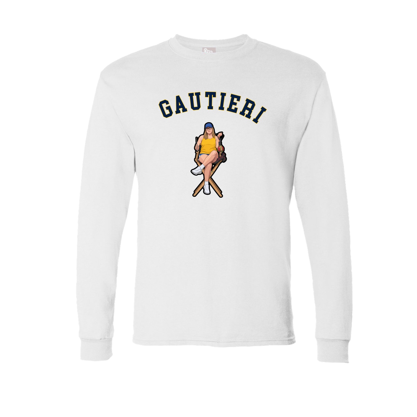 Long Sleeve Tee — Shirsey Arch in White