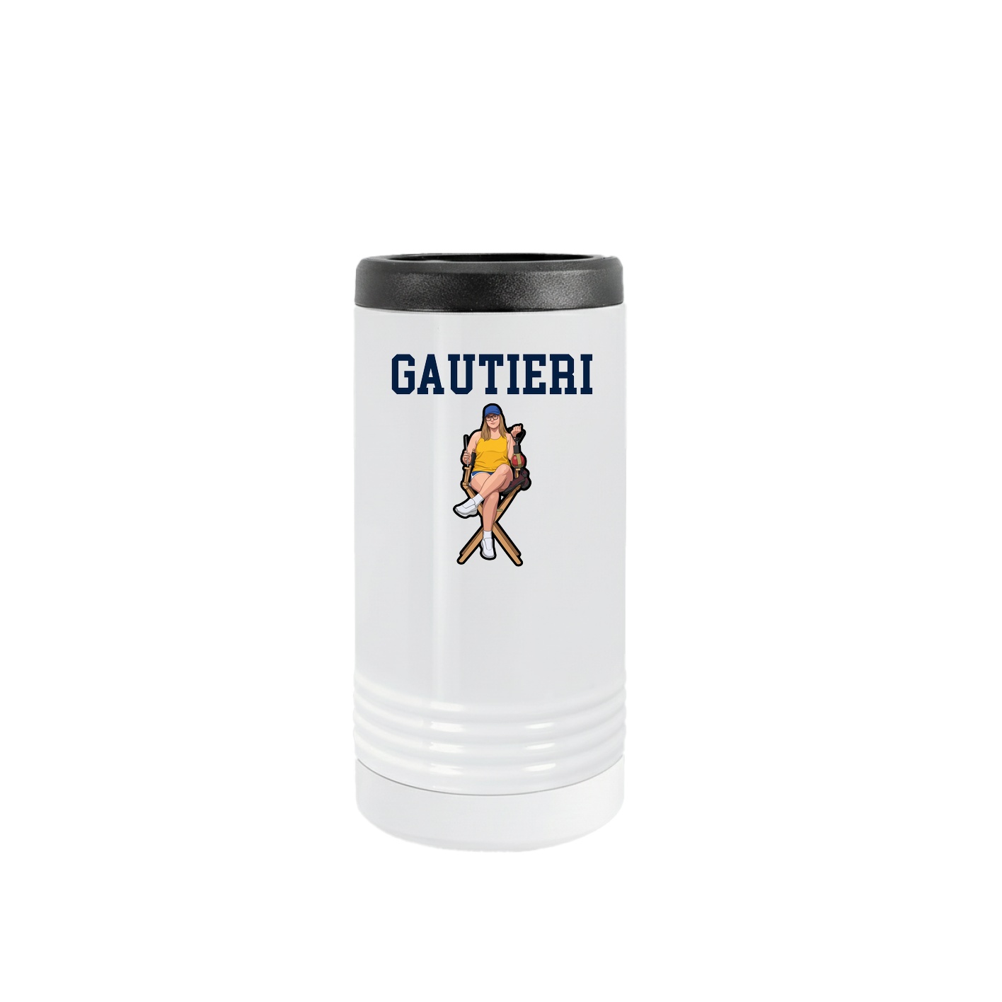Slim Beverage Holder — Shirsey in White
