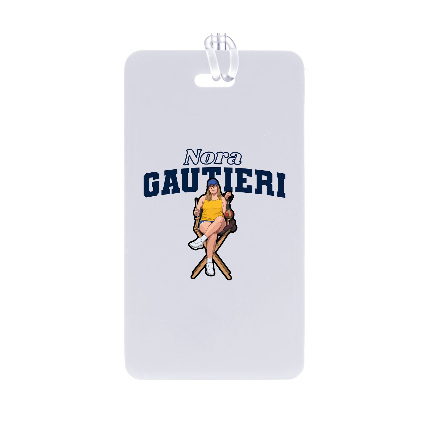 Bag Tag — Name Arch in Classic