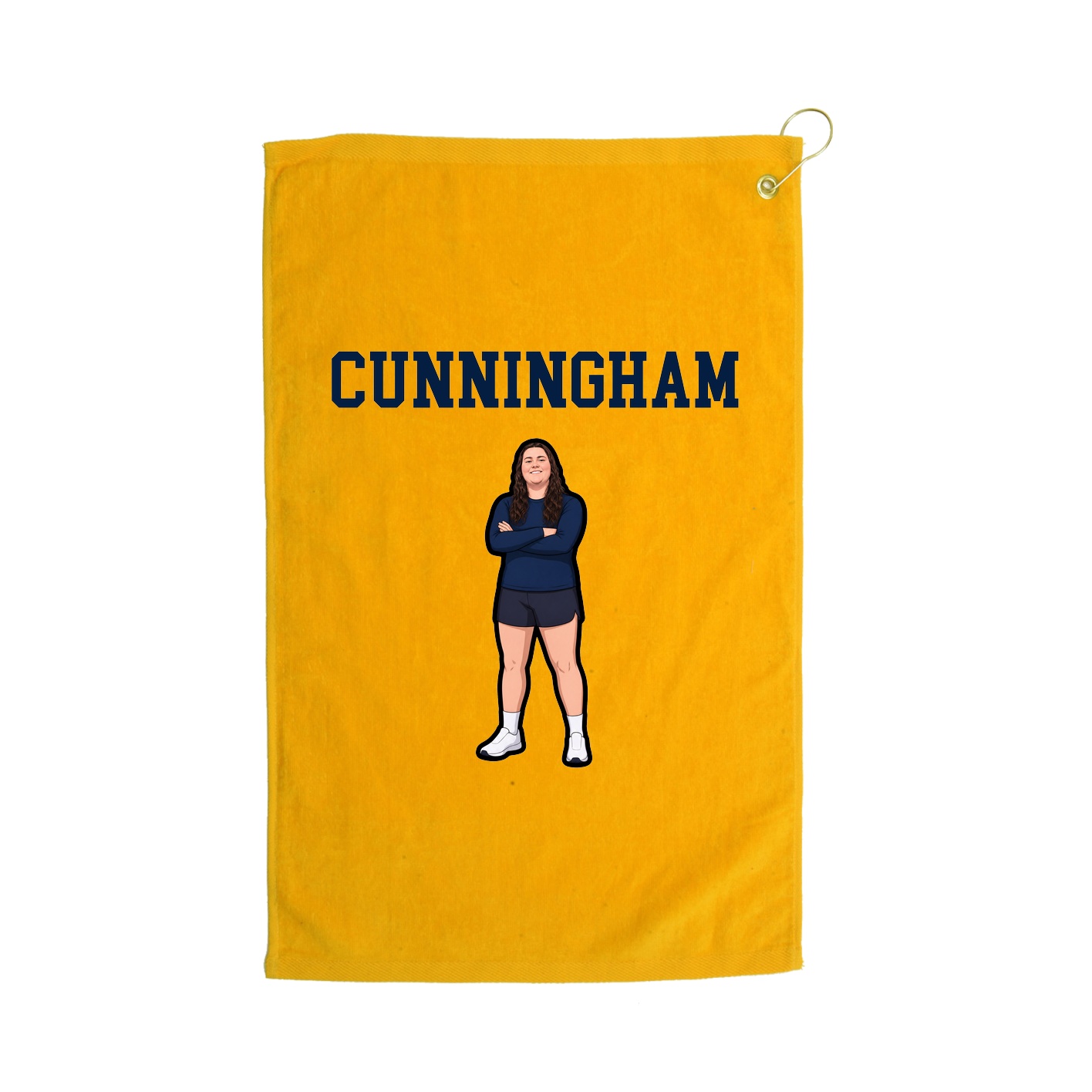 Golf Towel — Shirsey in Gold