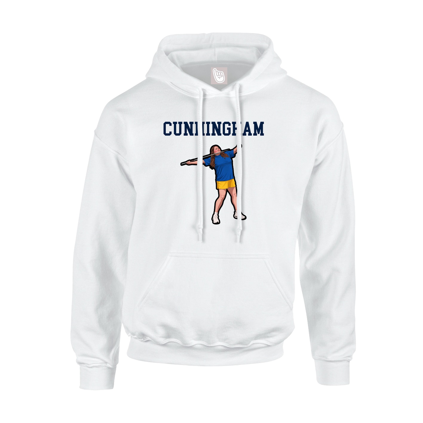 Youth Hoodie — Shirsey in White